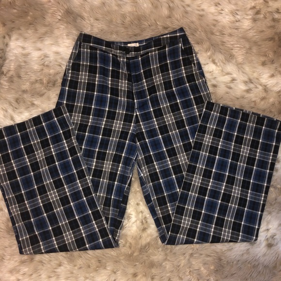 PacSun Pants - John Galt plaid wide leg pants